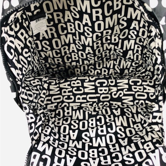 ❤️ Marc Jacobs Polka Dot Quilted Nylon Backpack - Picture 5 of 8